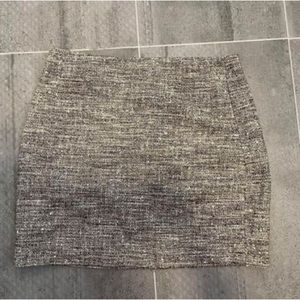 Theory Tweed Mini Skirt